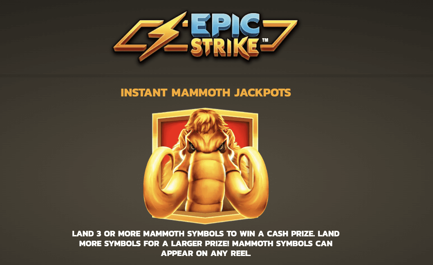 Blazing Mammoth Epic Strike PG Slot Auto