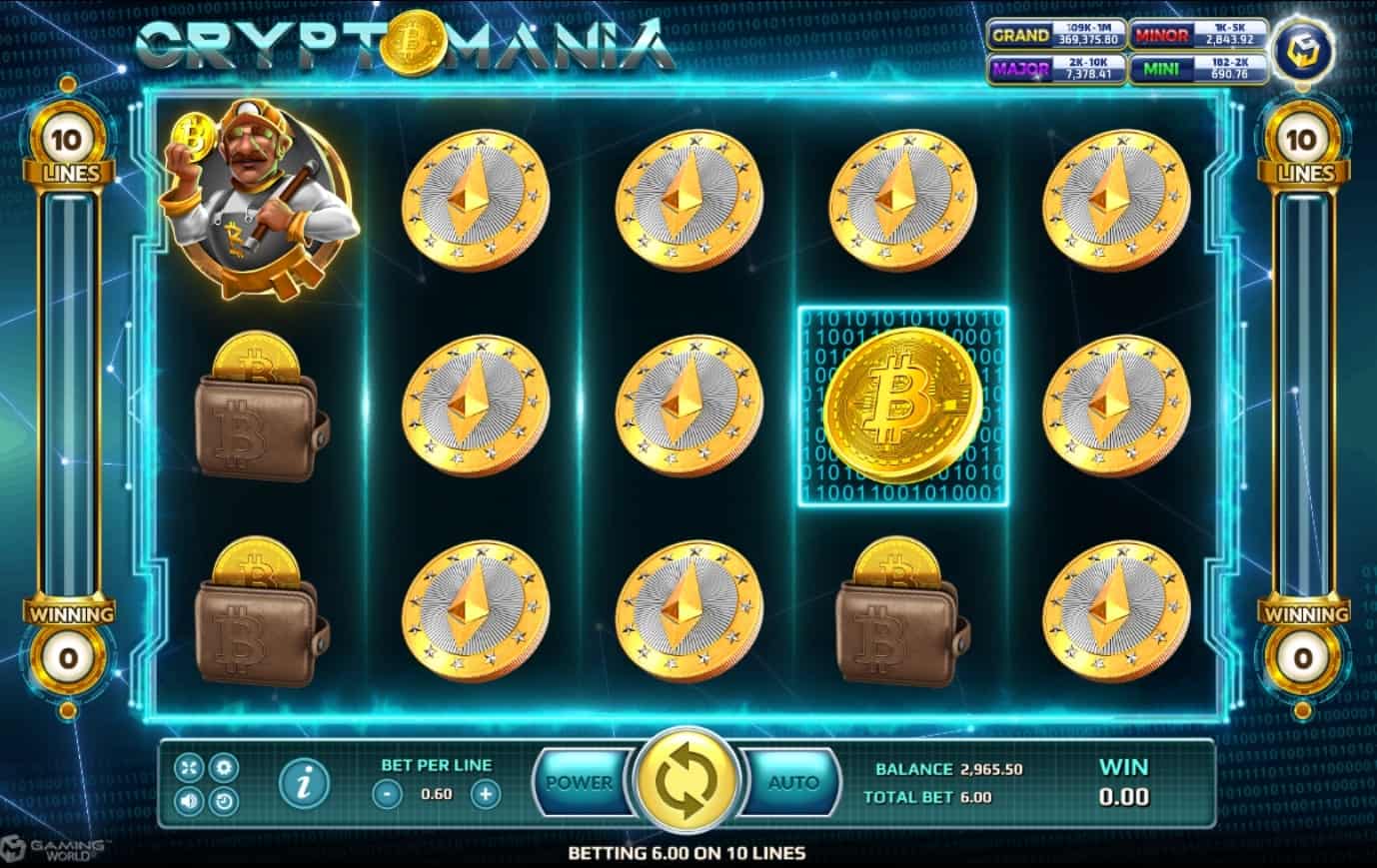 สล็อต XO Crypto Mania Game XOSlot