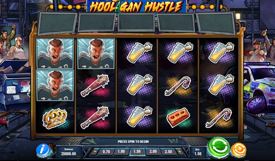 Hooligan Hustle ทดลองเล่นฟรี เกมสล็อต Hooligan Hustle