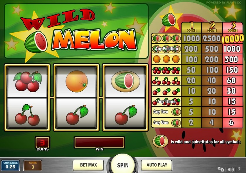  ทดลองเล่นฟรี เกมสล็อต Wild Melon