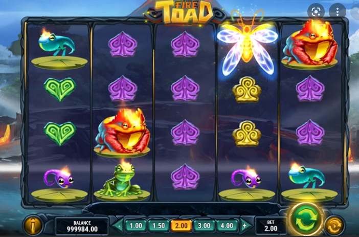  ทดลองเล่นฟรี เกมสล็อต Fire Toad