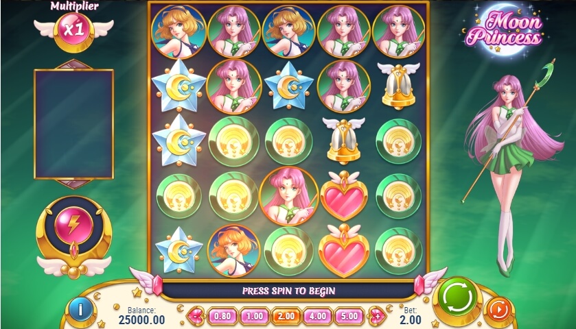 Moon Princess สล็อตออนไลน์จาก Spinix เล่นบน สล็อต PG Slot ทางเข้า PG