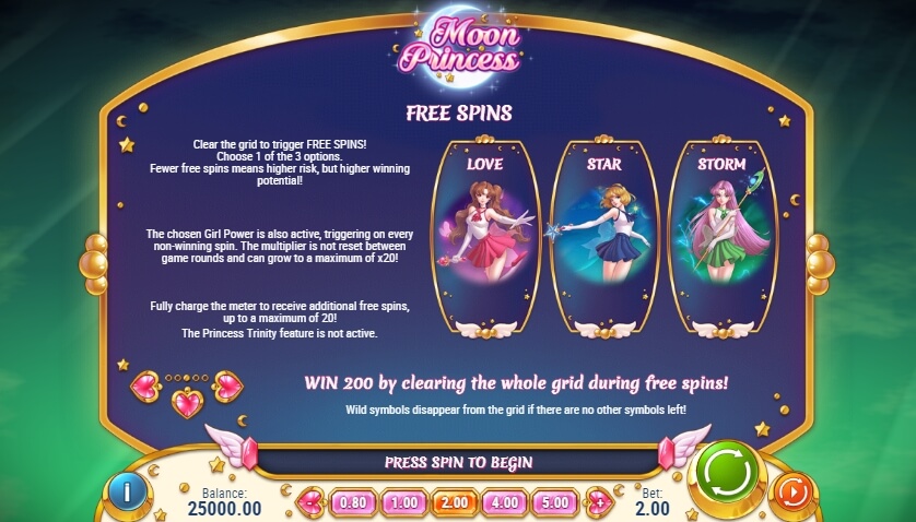 Moon Princess สล็อตออนไลน์จาก Spinix เล่นบน สล็อต PG Slot ทางเข้า PG SLOT auto