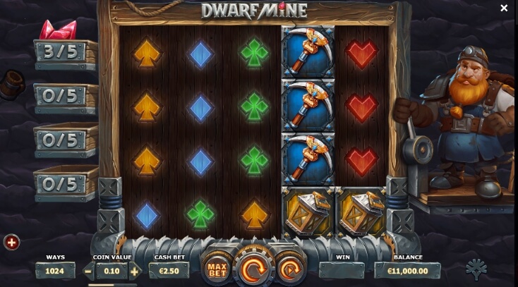 Dwarf Mine ค่าย Yggdrasil เล่นเกมสล็อต PG SLOT