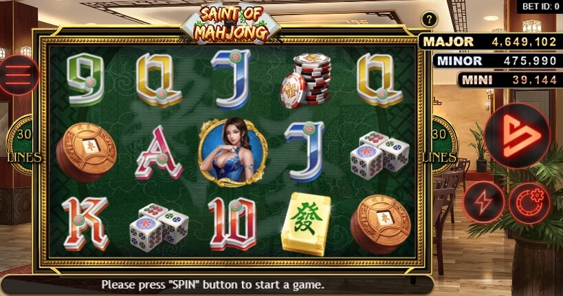 Saint Of Mahjong ค่าย simpleplay เว็บ สล็อต เว็บตรง PG SLOT จาก Slot PG