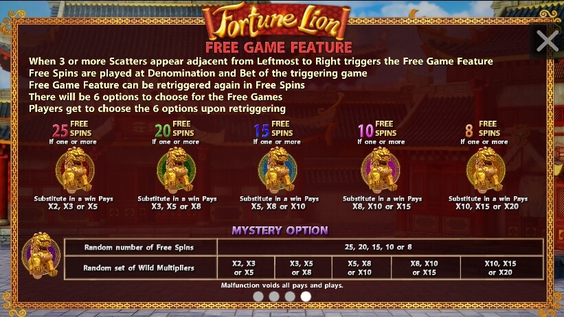Fortune Lion ค่าย Spimpleplay เว็บ PG SLOT จาก PG Slot World