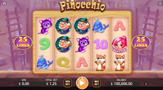 Pinocchio ka gaming PG Slot เครดิตฟรี PG SLOT