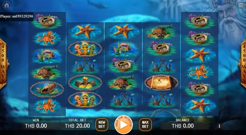 Poseidons Treasure ค่าย Ka gaming Slot1234 PG Slot PG SLOT