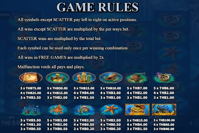 Poseidons Treasure ค่าย Ka gaming เล่น เกม สล็อต ฟรี PG SLOT