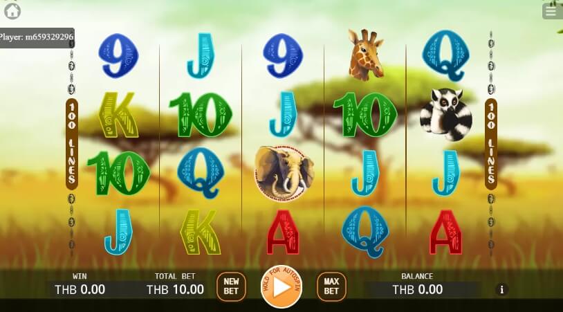 Safari Slots ค่าย Ka gaming PG SLOT โบนัสพิเศษ 100 %