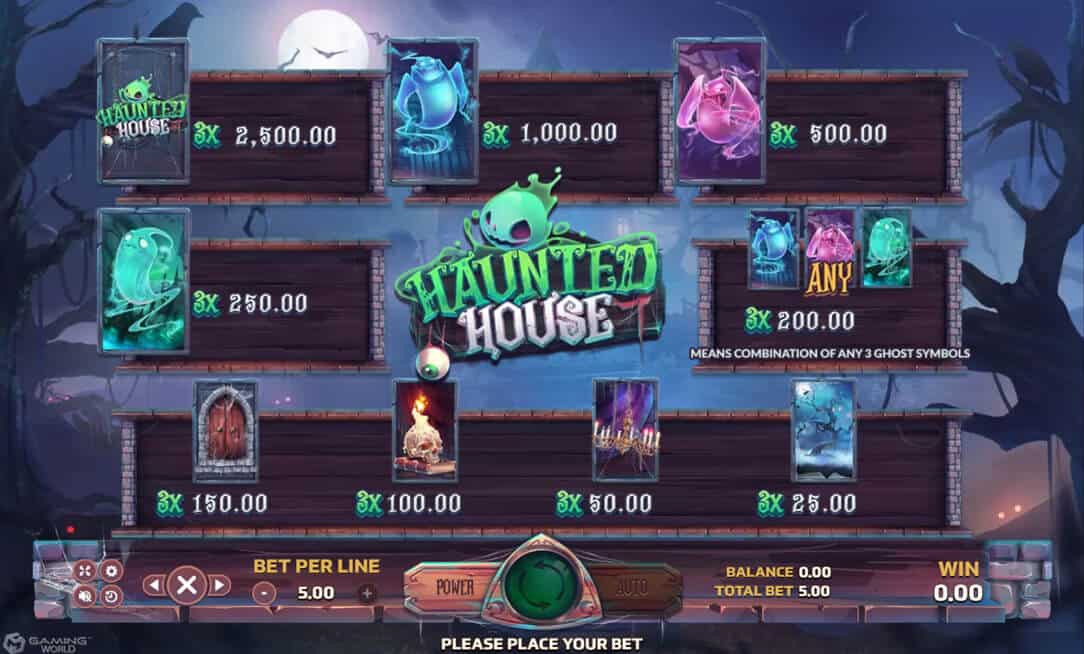 Haunted House SLOTXO Slot PG