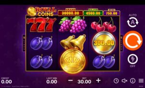 Royal Coins Hold And Win ค่าย BOOONGO SLOT Slot World PG Slot119