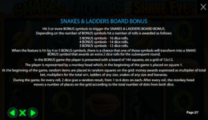 Snakes&Ladders-Snake Eyes ค่าย Pramaticplay สล็อตเว็บตรง แตกง่าย PG Slot119
