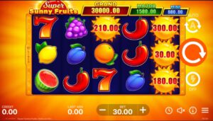 Super Sunny Fruits Hold And Win ค่าย BOOONGO SLOT Slot World PG Slot119