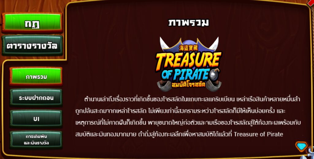 Treasure Of Pirate AMB PG SLOT ทางเข้า