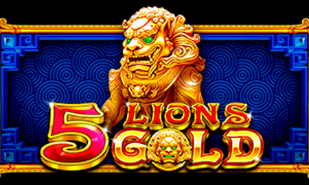 5 Lions Gold ค่าย Pragmatic play เครดิตฟรี PG Slot119
