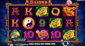 5 Lions ค่าย Pramatic play Slot World PG Slot119