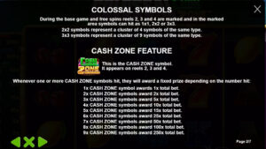 Colossal Cash Zone ค่าย Pragmatic play สล็อต เครดิตฟรี PG Slot119