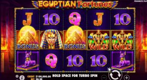 Egyptian Fortunes ค่าย Pragmatic play PG Slot1234 PG Slot119