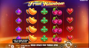 Fruit Rainbow ค่าย Pragmatic play เล่นสล็อต PG PG Slot119
