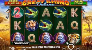 Great Rhino Deluxe ค่าย Pramatic play Slot World PG Slot119