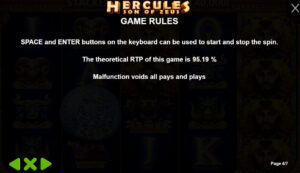 Hercules Son Of Aeus ค่าย Pragmatic play ติดต่อ PG Slot PG Slot119