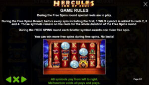 Hercules Son Of Aeus ค่าย Pragmatic play เล่น เกม สล็อต ฟรี PG Slot119