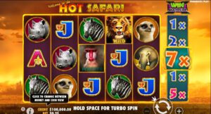 Hot Safari ค่าย Pragmatic play เล่น เกม สล็อต ฟรี PG Slot119