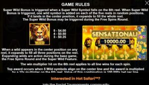 Hot Safari ค่าย Pragmatic play เล่นสล็อต PG PG Slot119