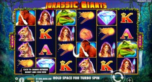 Jurassic Giants ค่าย Pragmatic play PG Slot1234 PG Slot119