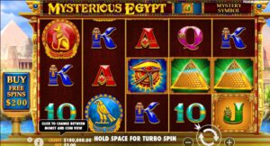 Mysterious Egypt ค่าย Pragmatic play เล่นสล็อต PG PG Slot119