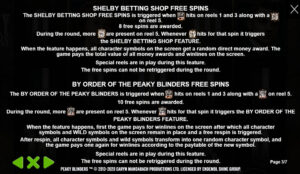 Peaky Blinders ค่าย Pragmatic play สล็อต เครดิตฟรี PG Slot119