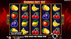 Shining Hot 100 ค่าย Pragmatic play ทดลองเล่น PG PG Slot119