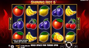 Shining Hot 5 ค่าย Pragmatic play เล่นสล็อต PG PG Slot119