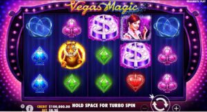 Vegas Magic ค่าย Pragmatic play ทดลองเล่น PG PG Slot119