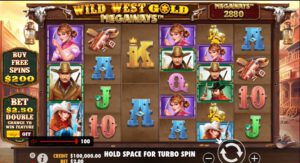 Wild West Gold Megaways ค่าย Pragmatic play เครดิตฟรี PG Slot119